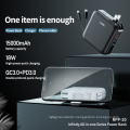 Remax RPP-20 Infinity All-in-one Series 15000mah Plug Power Bank With Cable Charger And Phone Holder